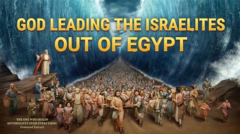 god led them out of egypt